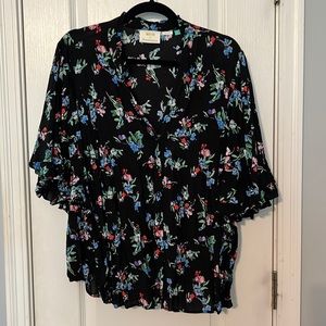 Anthropologie button up blouse